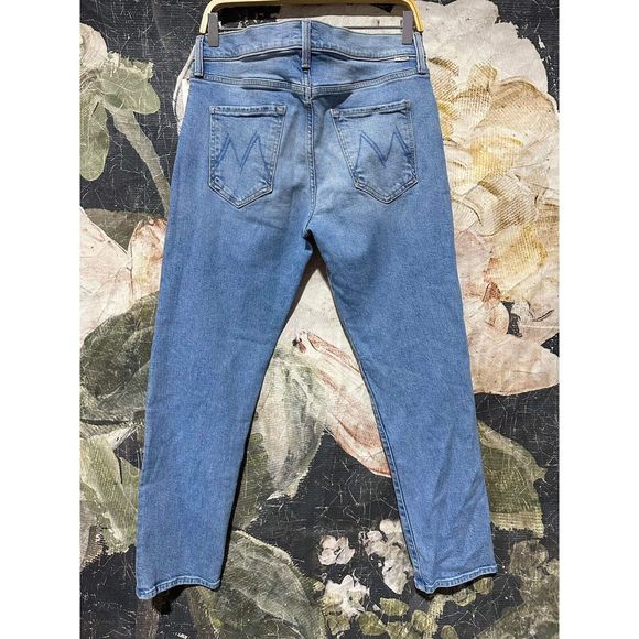 MOTHER The Scrapper Ankle Jeans in Camera Obscura Women’s Size 28 - Picture 7 of 8